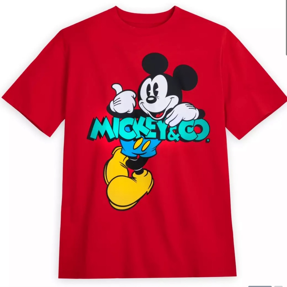 NWT- Mickey Mouse T-Shirt for Adults - Mickey & Co. XXL